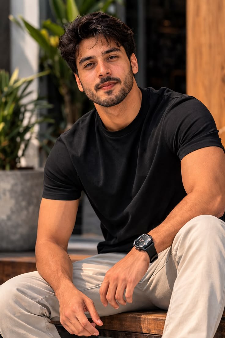 Ensaio casual masculino - 001